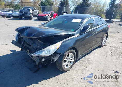 2014 Hyundai Sonata Gls из США, поврежденный, VIN 5NPEB4AC2EH926510